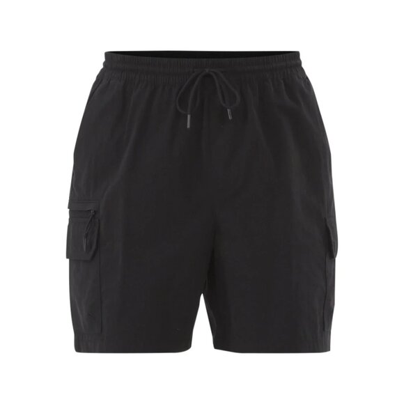No Boundaries Men’s Black 6.5 in Drawstring Pull-On Utility Cargo Short Size 3XL - Picture 1 of 4